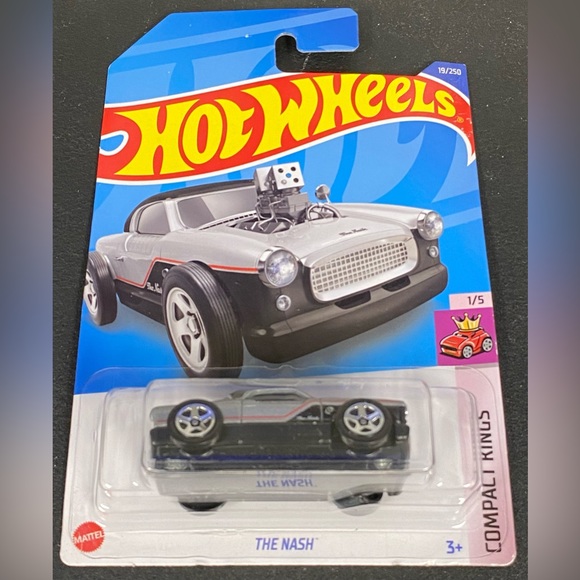 β
 π 4/20 π NEW 2023 MATTEL HOT WHEELS 1/5 HW COMPACT KINGS THE NASH #19/250 - Picture 3 of 3